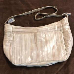 VINTAGE genuine eel skin purse